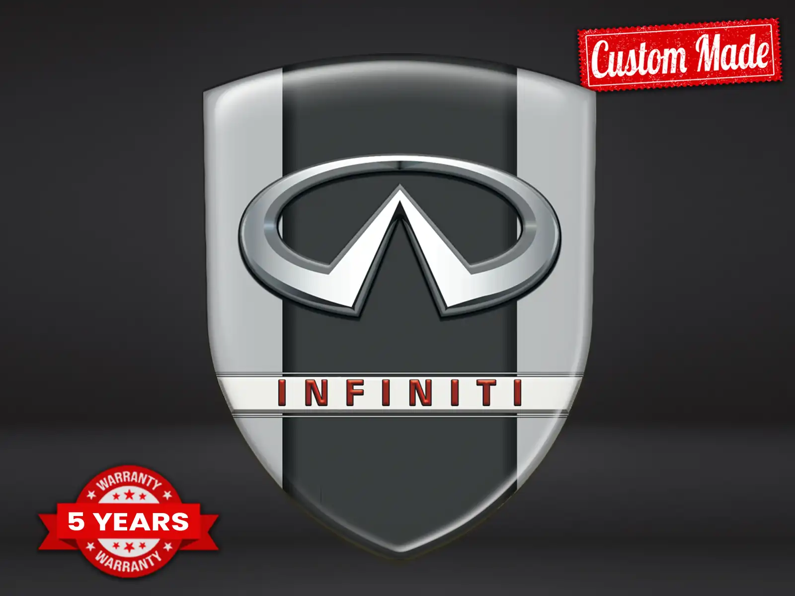 Infiniti Stickers Vitre Arrière Max Durable Style Pro
